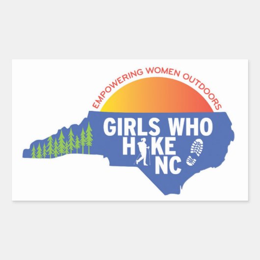 GWHNC Retro vierkant sticker (Voorkant)