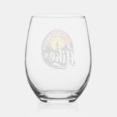GWHNC Stemless Wijnglas Zonder Voet (Achterkant)