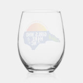 GWHNC Stemless Wijnglas Zonder Voet (Achterkant)