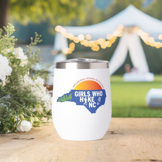 GWHNC Wine Tumbler Glass (Bruiloft (Gedraaid)  )