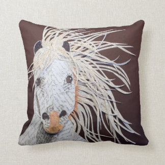 Gwnndelyn, Welsh Pony Collage Pillow Kussen