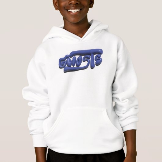 Gwosts 3D Kid's Hoodie (Voorkant)