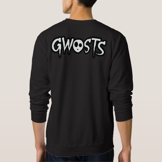 Gwosts Flames Men's Sweatshirt (Achterkant)