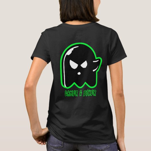 Gwosts Gamer & Biker Women's T-Shirt (Achterkant)