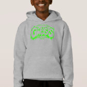 Gwosts Graffiti Slime Kid's Hoodie (Voorkant)