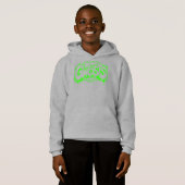 Gwosts Graffiti Slime Kid's Hoodie (Voorkant volledig)