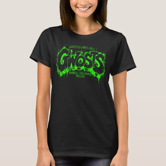 Gwosts Graffiti Slime Women's T-Shirt (Voorkant)