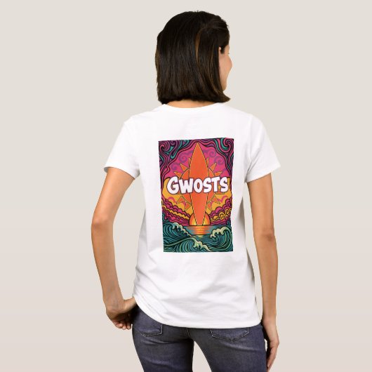 Gwosts Psychedelic Women's T-Shirt (Achterkant volledig)