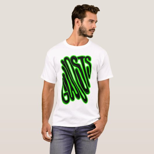 Gwosts Stretched  T-shirt (Voorkant volledig)