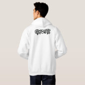 Gwosts volwassenen hoodie (Achterkant volledig)