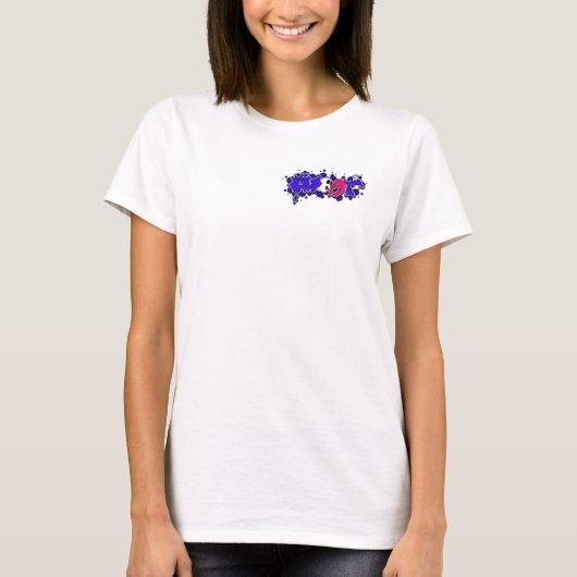 Gwosts x Disko Dames T-Shirt (Voorkant)
