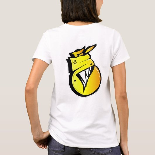 Gwosts x Erazer "E" Women's T-Shirt (Achterkant)