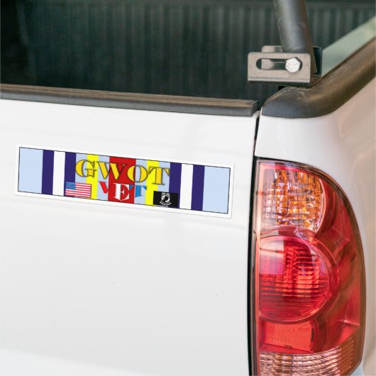 GWOT VET BUMPERSTICKER (Op Truck)