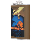 GWR Air Services  Poster Europe Heupfles (Links)