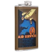 GWR Air Services  Poster Europe Heupfles (Rechts)