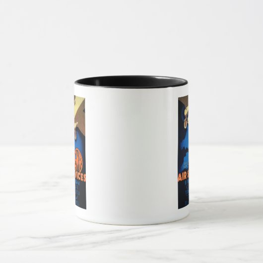 GWR Air Services  Poster Europe Mok (Midden)