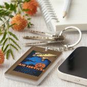 GWR Air Services  Poster Europe Sleutelhanger (Voorkant Rechts)