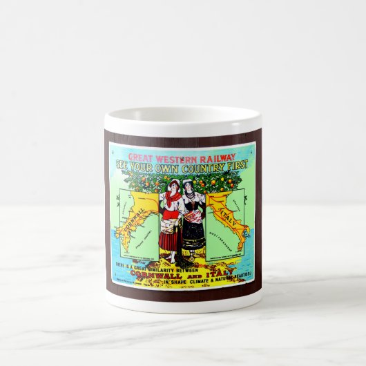 GWR zie je eigen land eerst Koffiemok (Center)