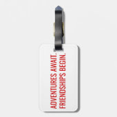 GWT-Bagagelabel Bagagelabel (Achterkant verticaal)