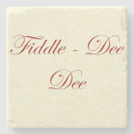 GWTW Fiddle dee dee quote onderzetter