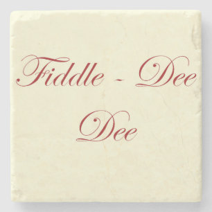 GWTW Fiddle dee dee quote onderzetter