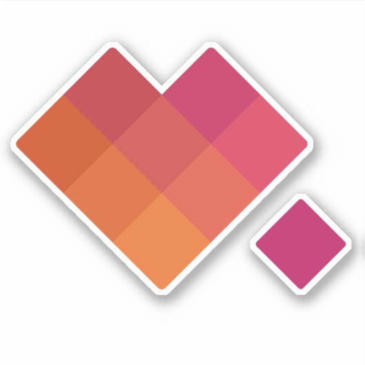 GWWC Logo Custom Cut Vinyl Sticker (Voorkant)