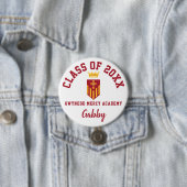 Gwynedd Mercy Academy Button Logo Custom Sports (In situ)