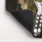 Gwyneth Dragon Huntress Angel Fairy Mousepad Muismat (Hoek)