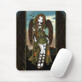 Gwyneth Dragon Huntress Angel Fairy Mousepad Muismat (Met muis)