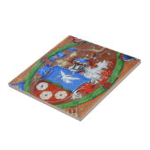 Gyarfas coat of arms tegeltje (Zijkant)