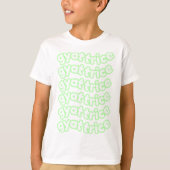 @gyattrice Logo Pastel Green Kind's T-shirt (Voorkant)
