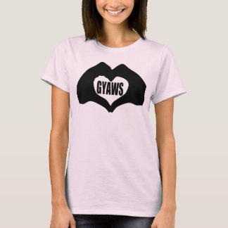 GYAWS 2016 Heart Hands - Vrouwen T-shirt