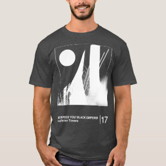GYBE Origineel Minimalistisch Grafisch Kunstwerkon T-shirt