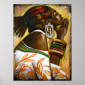 Gye Nyame Adinkra - OmninnerG door Mansa Pryor Poster (Voorkant)