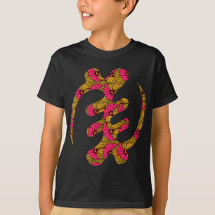 Gye Nyame Adinkra Pan Afrikaans West-Afrikaans Adi T-shirt