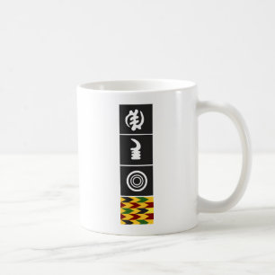 Gye Nyame Adinkra Symbool Koffie Mok