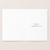 Gye Nyame Adinkra Verjaardag Folie Kaart (Binnen)