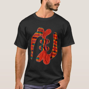 Gye Nyame - Afrikaans Kente Doek Symbool Ghana T-shirt