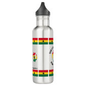 Gye Nyame ANGST ALLEEN GOD Christelijk Ghana Waterfles (Links)