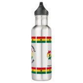 Gye Nyame ANGST ALLEEN GOD Christelijk Ghana Waterfles (Rechts)