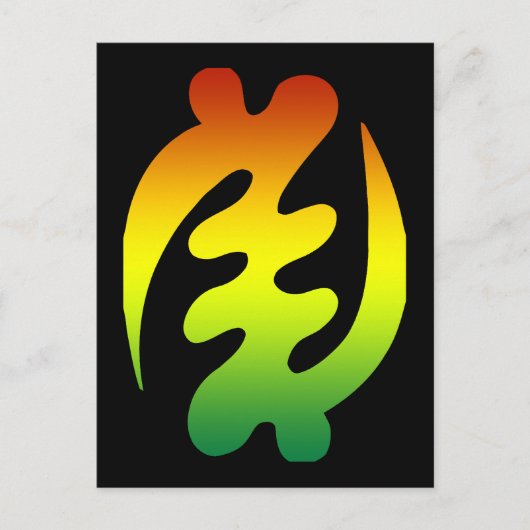 GYE NYAME BRIEFKAART (Voorkant)