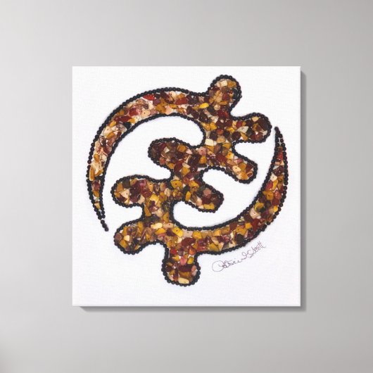 Gye Nyame Canvas Afdruk (Voorkant)