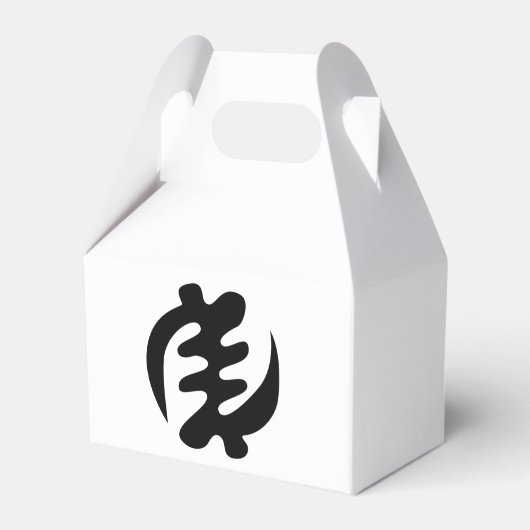 Gye Nyame | God is het hoogste adinkra-symbool Bedankdoosjes (Voorkant Zijde)