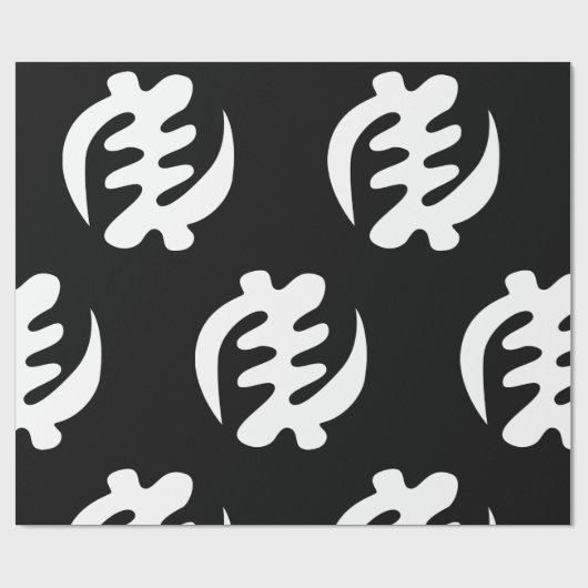 Gye Nyame | God is het hoogste adinkra-symbool Cadeaupapier (Vlak)