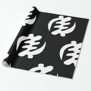 Gye Nyame   God is het hoogste adinkra-symbool Cadeaupapier