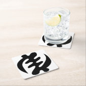 Gye Nyame | God is het hoogste adinkra-symbool Kartonnen Onderzetters (Insitu)