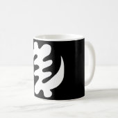 Gye Nyame | God is het hoogste adinkra-symbool Koffiemok (Voorkant rechts)