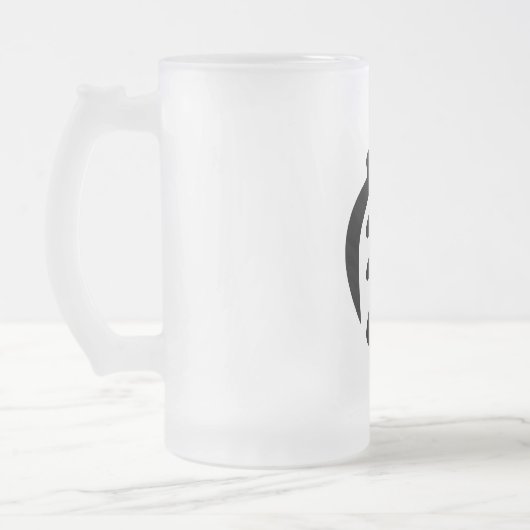 Gye Nyame | God is het hoogste adinkra-symbool Matglas Bierpul (Links)