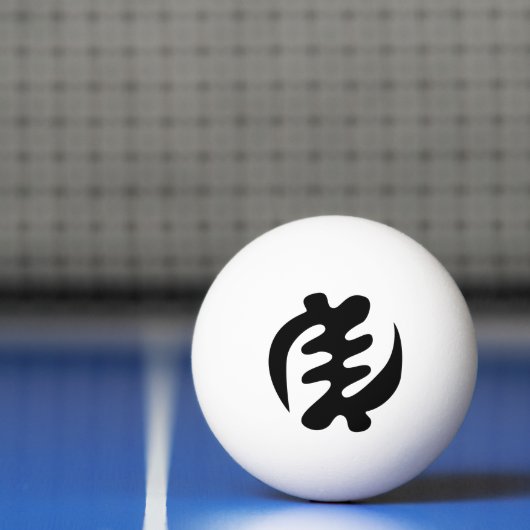 Gye Nyame | God is het hoogste adinkra-symbool Pingpongbal (Net)