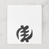 Gye Nyame | God is het hoogste adinkra-symbool Plaatskaartje (Buitenkant ongevouwen)